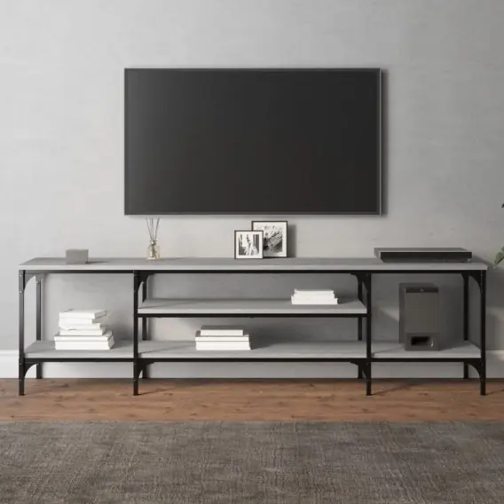 Tylko dziś Szafka pod telewizor, dąb sonoma, 161x35x45 cm Lumarko! - Hurtownia wielobranżowa Lumarko